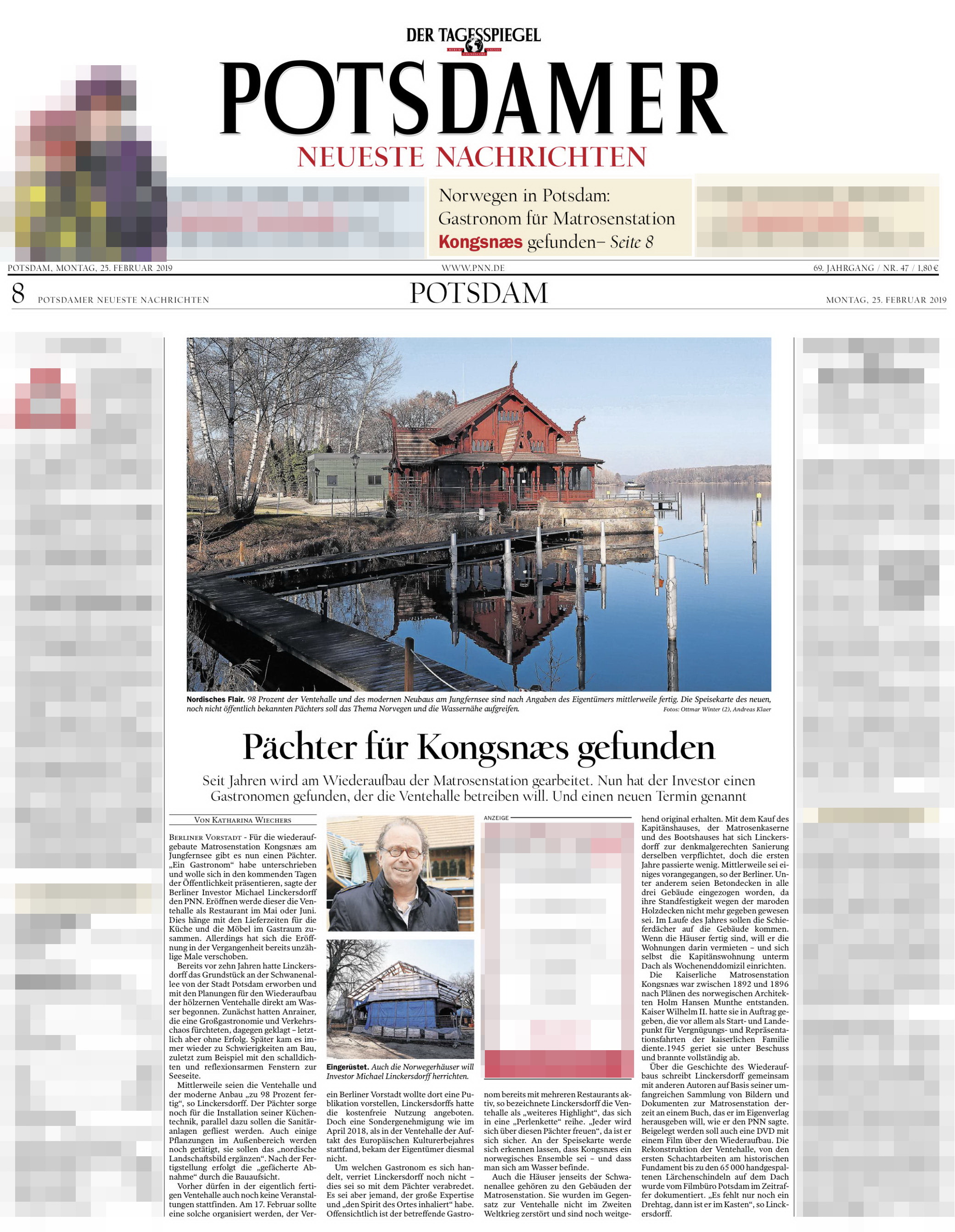 Potsdamer Neueste Nachrichten 25.02.2019