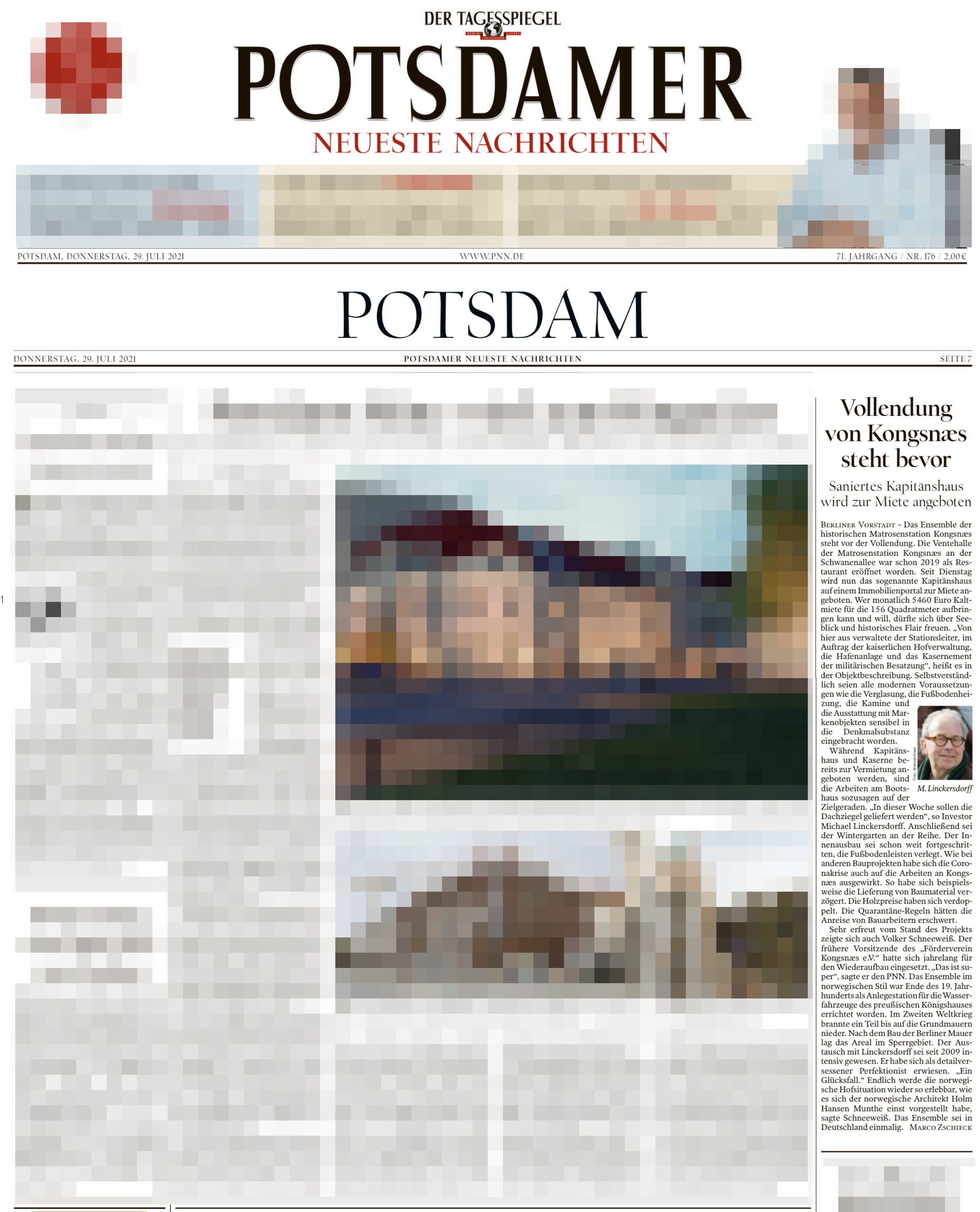 Potsdamer Neueste Nachrichten 29.07.2021
