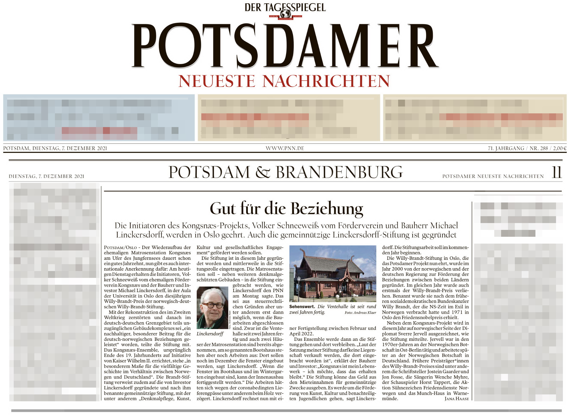 Potsdamer Neueste Nachrichten 07.12.2021