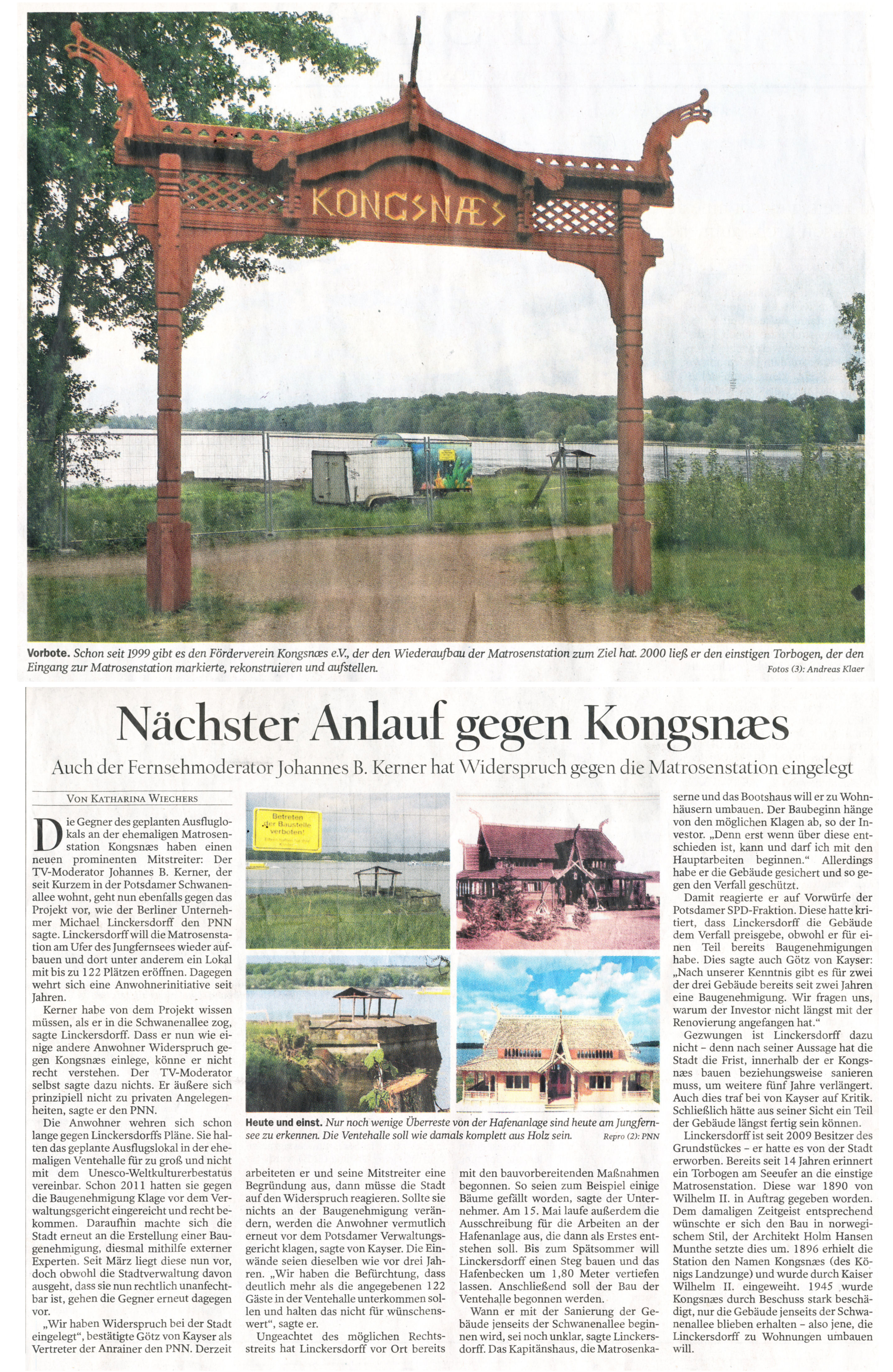 Potsdamer Neue Nachrichten - 10.05.2014