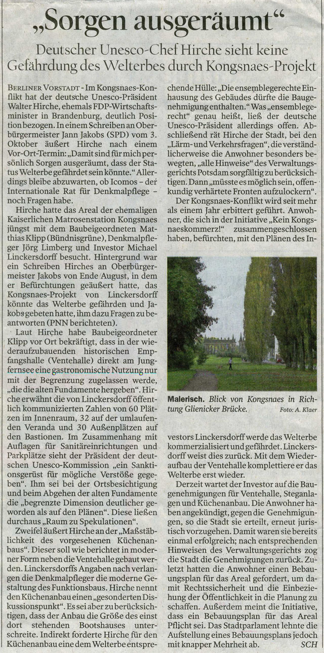 Potsdamer Neueste Nachrichten 12.10.2011