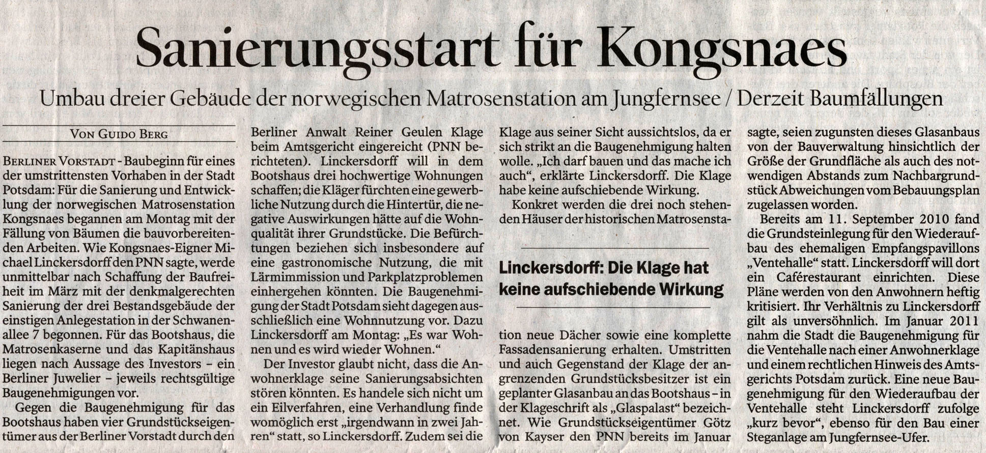 Potsdamer Neueste Nachrichten - 28.02.2012