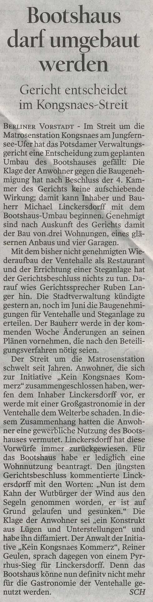 Potsdamer Neueste Nachrichten - 09.06.2012
