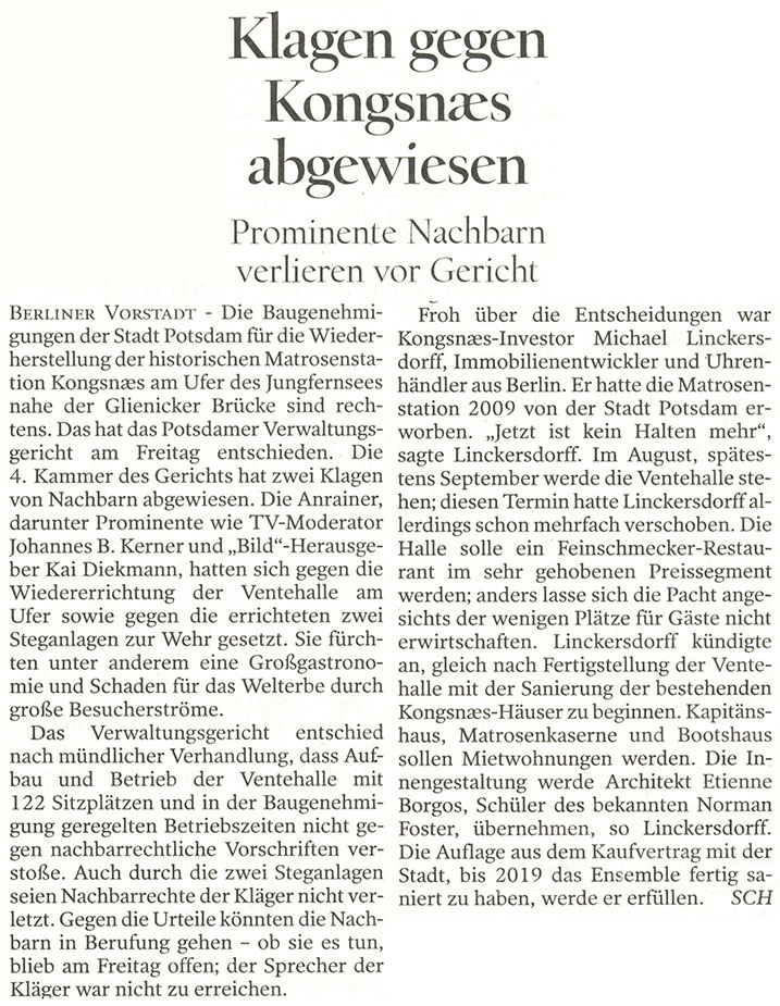 Potsdamer Neue Nachrichten - 21.05.2016