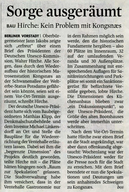 Potsdamer Tageszeitung 13.10.2011